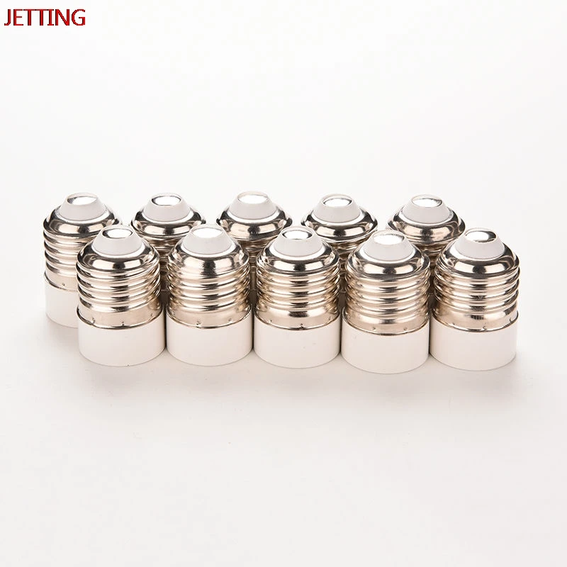 

5Pcs/lot E27 to E14 lamp Holder Converter Socket Conversion light Bulb Base type Adapter Lamp Holder Conveters Fireproof