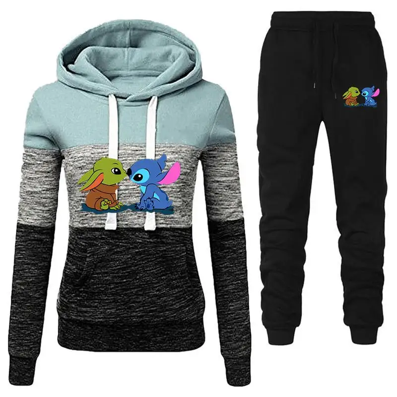 2021 Spring and Autumn Hoodie Women's Long Sleeve Thicken Warm Women's Hooded Sweatshirt Student School Uniform Teen Set