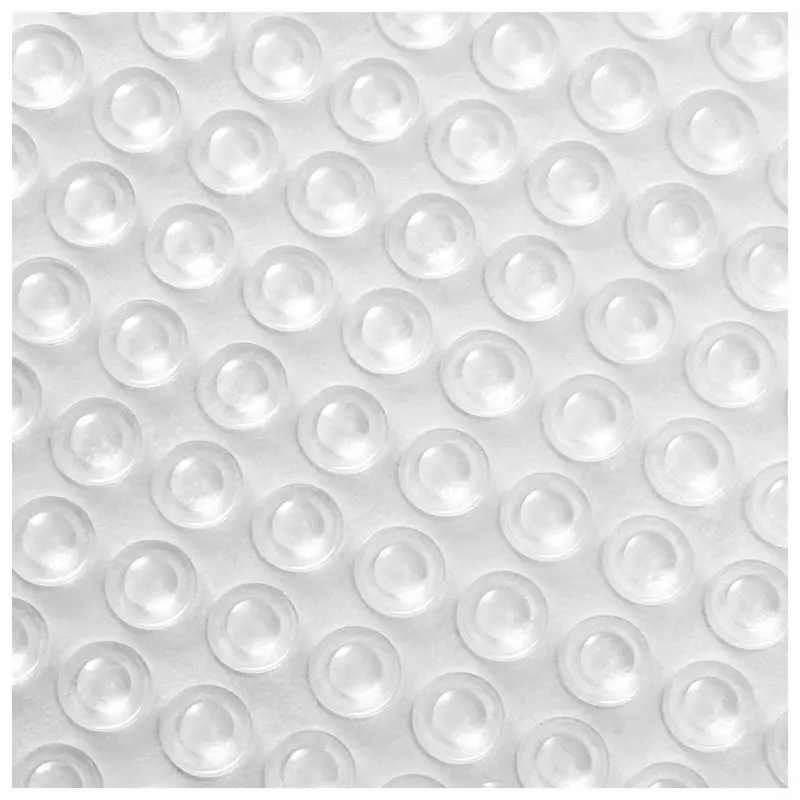 

200x Transparent Rubber Feet Adhesive Bumper Pads Self Stick Bumpers Sound Dampening Door Cabinet Buffer Pads, 8*2.5mm