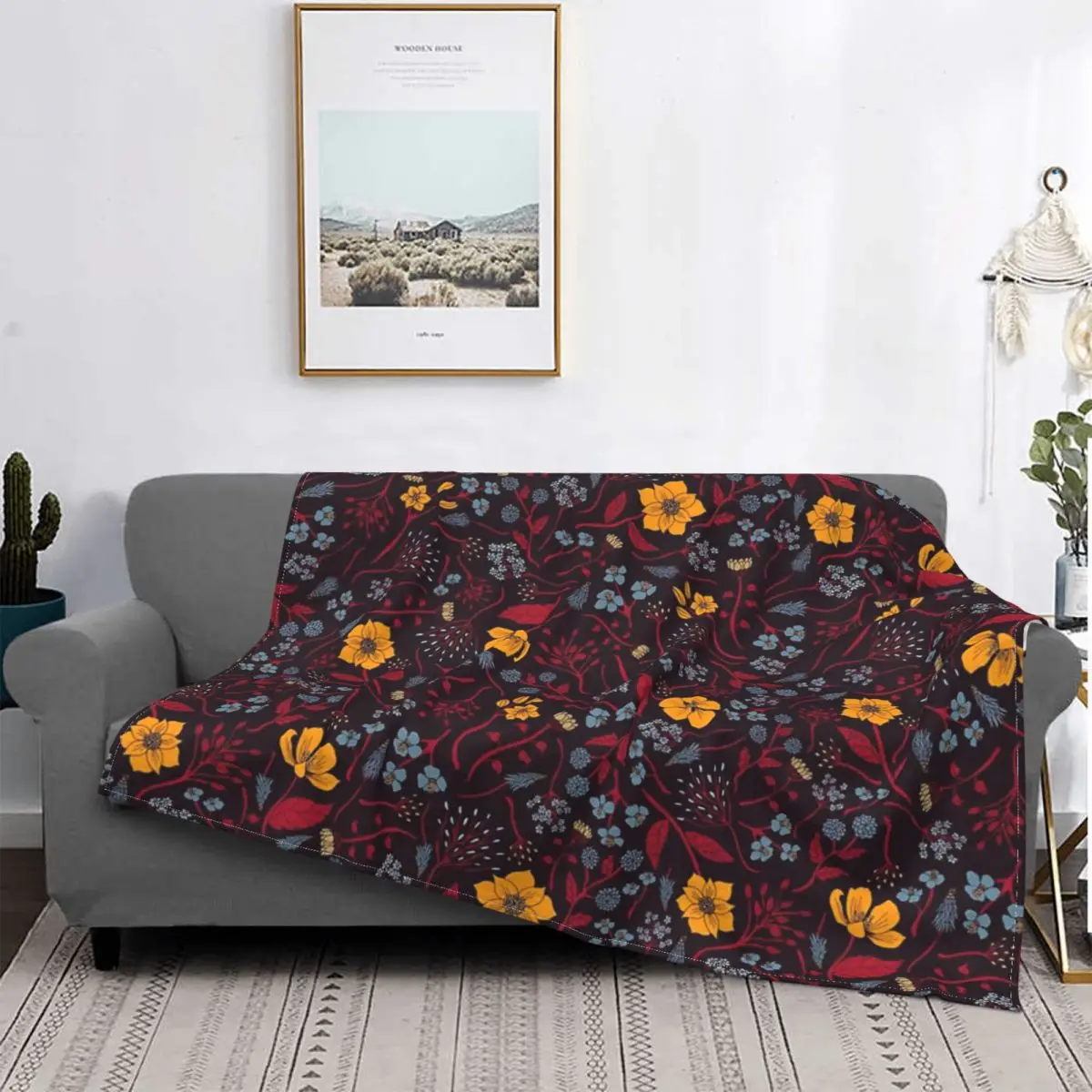 

Manta a cuadros para cama, colcha de verano