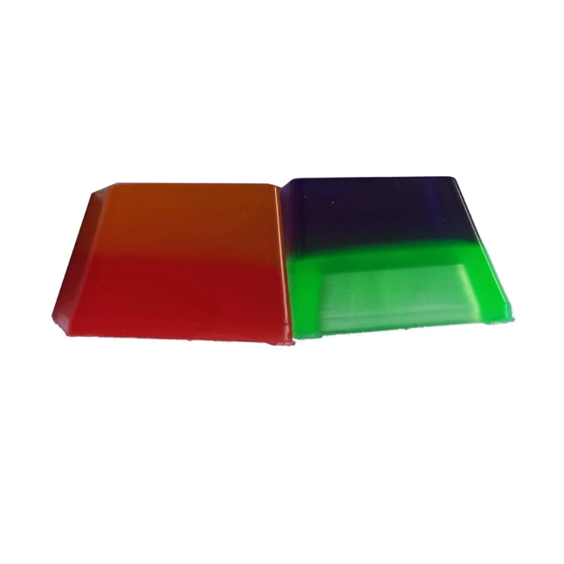 

Handmade Customized OEM R4 Profile Resin Keycap for Cherry MX Switches Mechanical Keyboard RGB Two-color infection Cap
