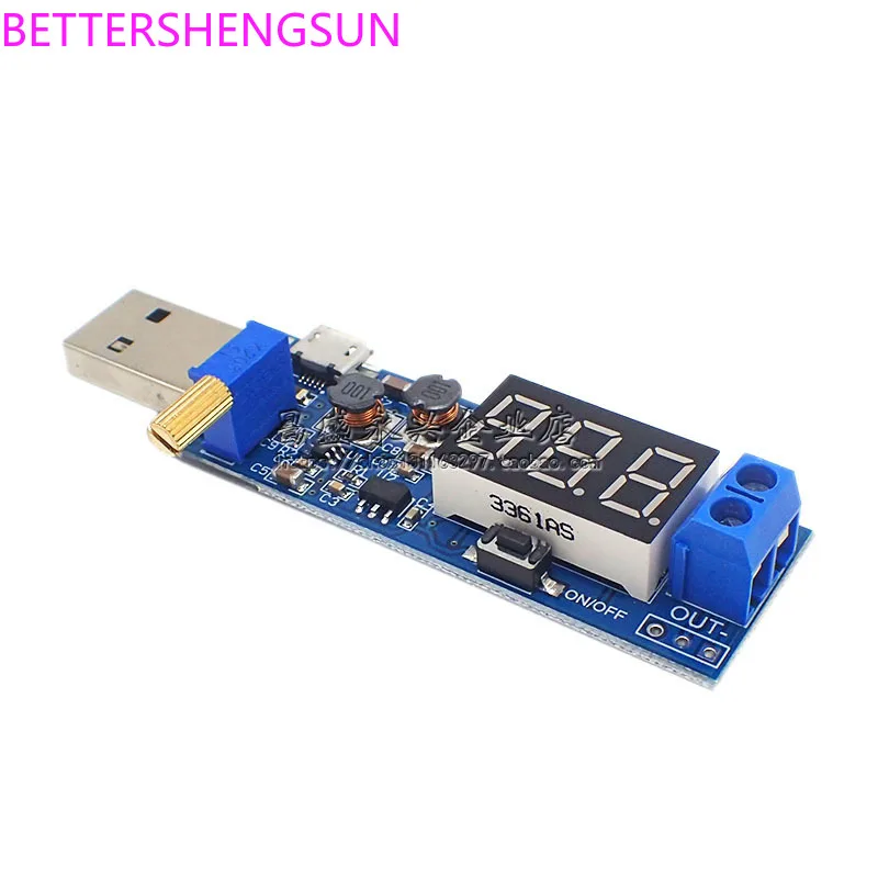 DCDC USB регулируемый buck-boost источника питания регулятор напряжения при напряжении от 5 В до 3,3 V 9 В, 12 В, 24 В постоянного тока