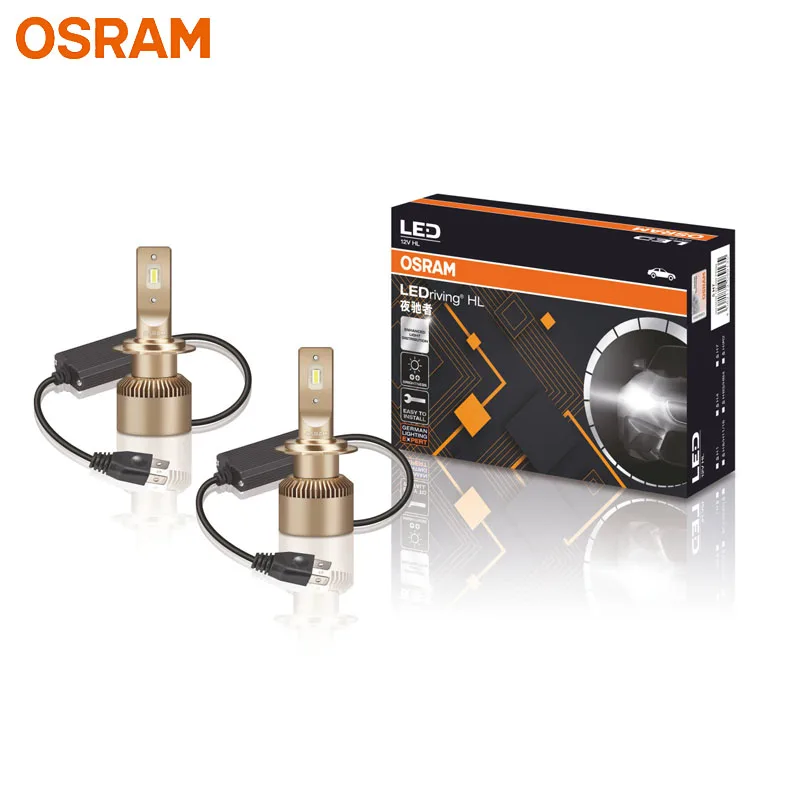 OSRAM LED H7 Фара YCZ 12V 25W HL с Canbus без ошибок 6000K Стиль Белый светодиодный автомобильный
