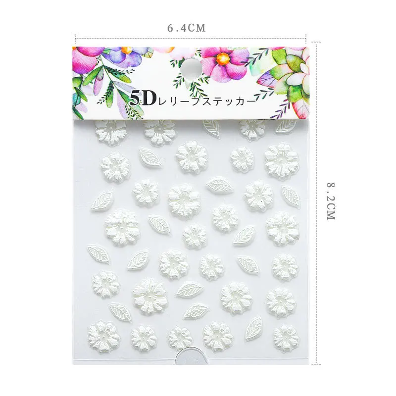 

Nail Stickers Series Embossed Nail Stickers Nail Stickers Nail Decals Water Stickers Cross-Border Exclusive 3d nail art