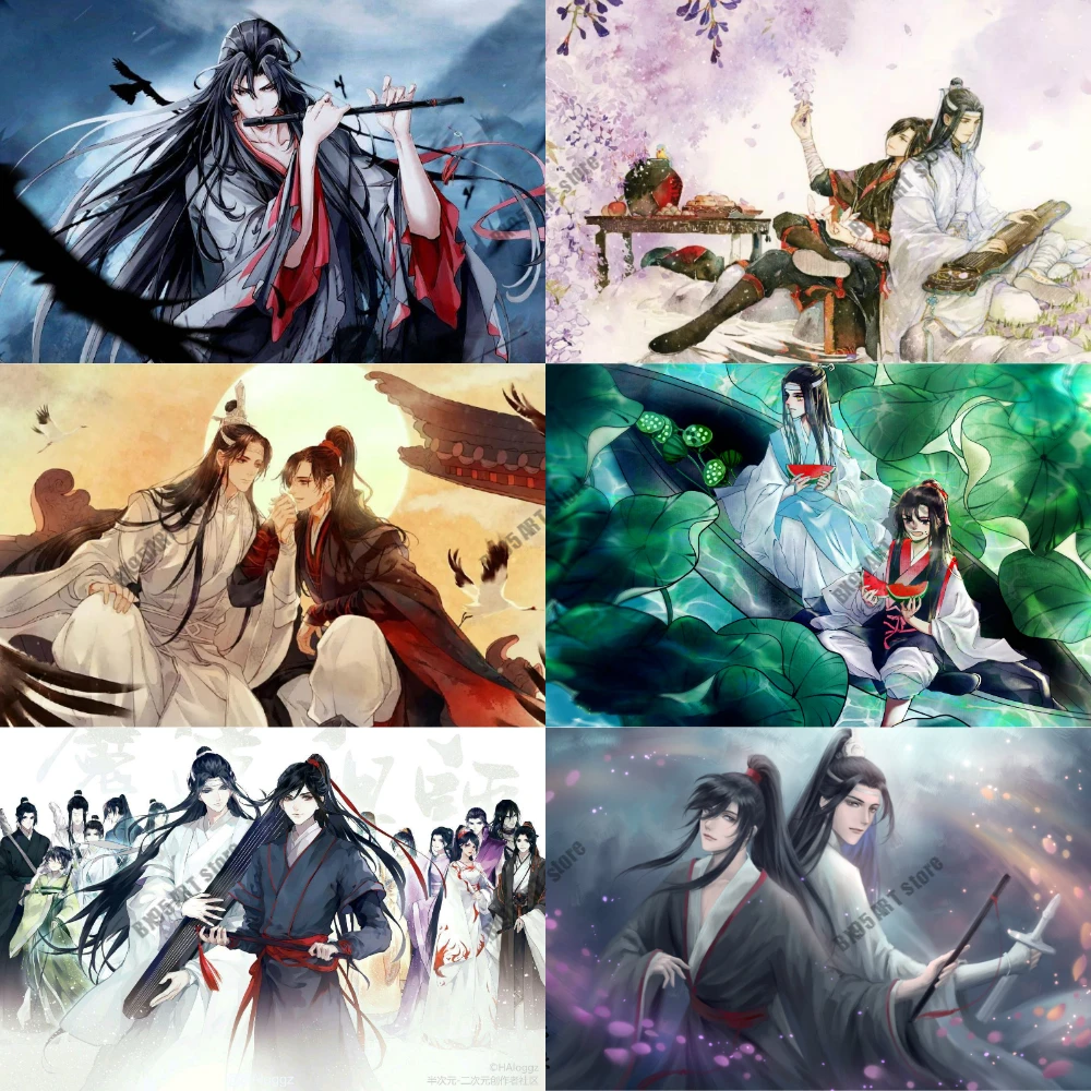 

Набор для алмазной вышивки с мотивом аниме «сделай сам»