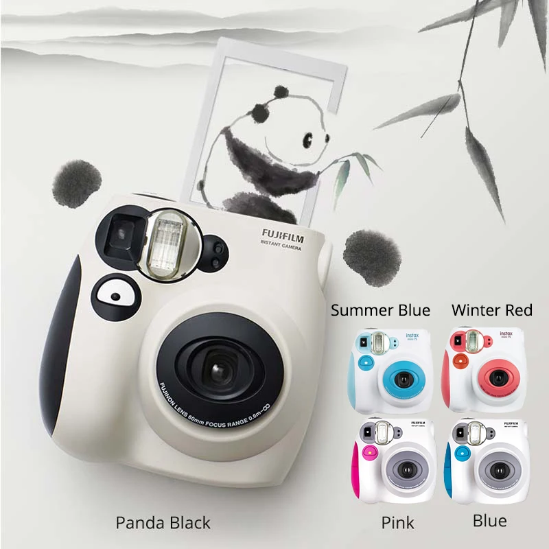 100% аутентичная камера моментальной печати Fujifilm Instax Mini 7s работа с пленкой Fuji