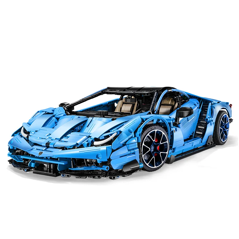 C61041 Lamborghinis 100 год Centenario 1:8 Hypercar Супер гоночный автомобиль Technic Moc 39933 модель