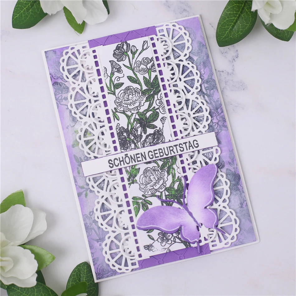 Металлические режущие штампы для скрапбукинга в рамке 2 шт. 2020 | Дом и сад