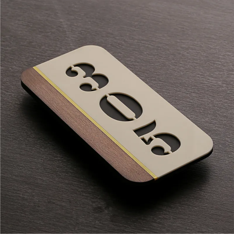 Акриловые цифры для квартир адресный знак комнат в отеле уличный блок напольная