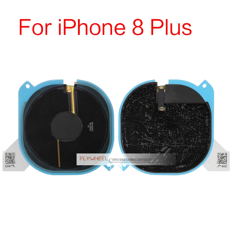 1 шт. беспроводной зарядный чип катушка NFC Модуль гибкий кабель для iPhone 8 Plus X XR XS Max зарядное устройство Панель наклейка запчасти
