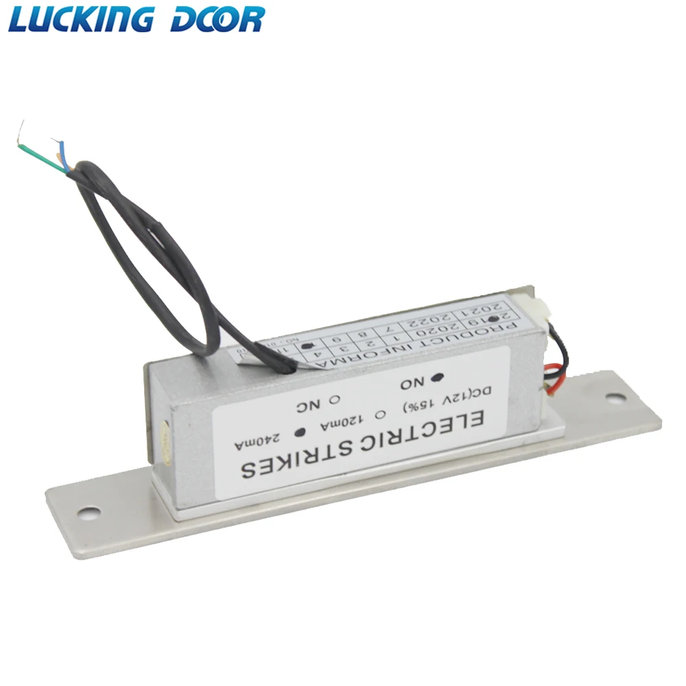 Электрический блокировочный замок из нержавеющей стали постоянный ток 12 В