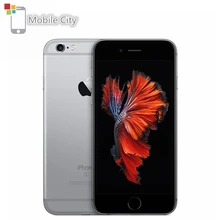 Apple iPhone 6S iOS A9 4G LTE мобильный телефон 4," 2 Гб ОЗУ двухъядерный 16 и 64 и 128 Гб ПЗУ 12.0MP отпечаток пальца используется разблокированный смартфон