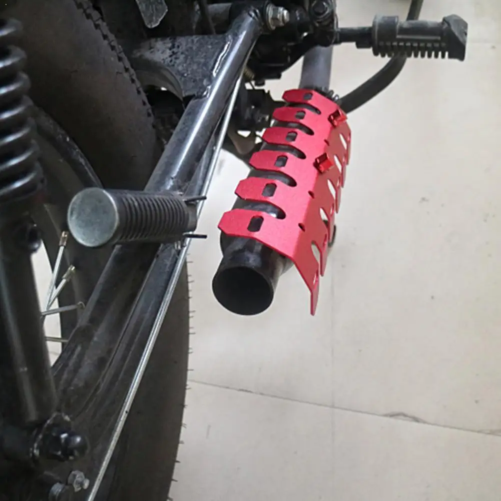 

Wholesale motorcycle exhaust muffler pipe protector scald cover protection heat off-road wholesale exhaust vehicle L5H3