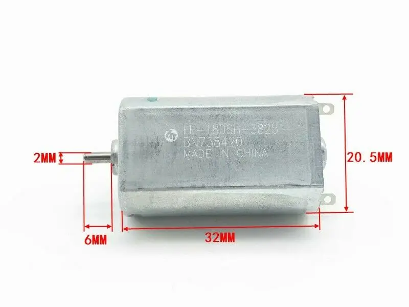 MABUCHI FF-180SH-3825 DC 1 2 V 4 3V 3 7 высокоскоростной мини-двигатель 15mm * 20mm для модели