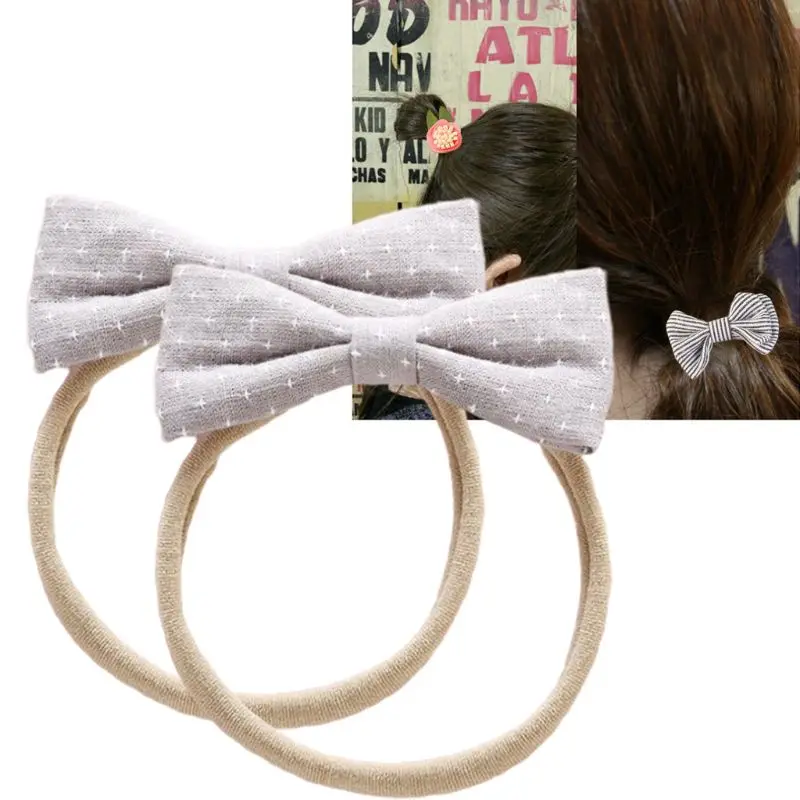 

10 шт носки для новорожденных и малышей, нейлоновая повязка на голову милое платье с цветочным принтом и бантом эластичные бесшовные, Не оста...