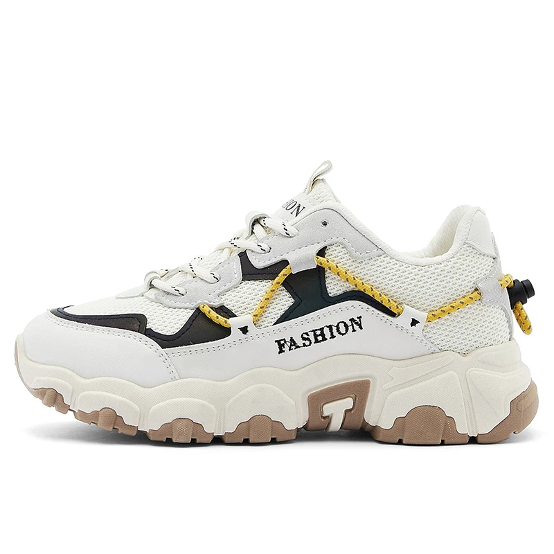 Женские массивные кроссовки Вулканизированная подошва классические