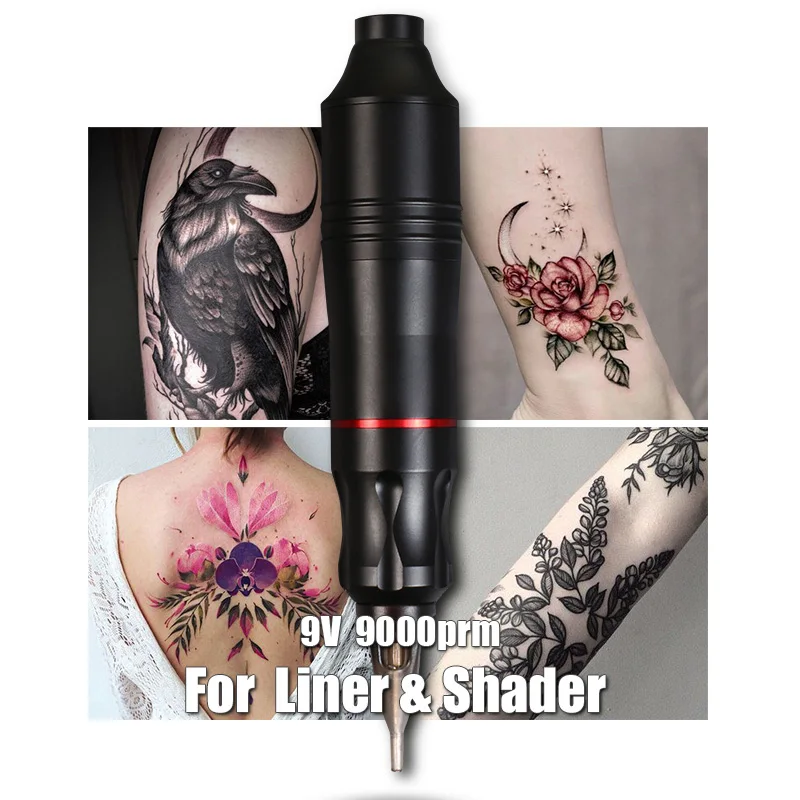 Dragonhawk Tattoo Kit Motor Pen Machine Gun Immortal Color Inks Power Supply Needles | Красота и здоровье
