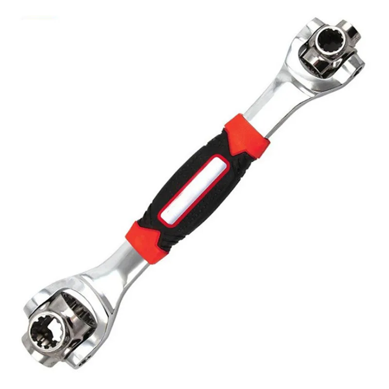 

Multi-function 48 in one Dog Bone Wrench 360 Degrees Rotatable Metric System Double Headed Maintenance Tools