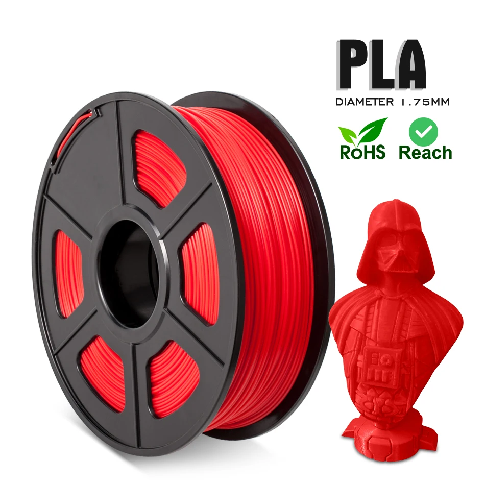 Нить для 3D принтера Enotepad PLA 1 75 мм кг/0 02 фунта допуск + Экологически чистая низкая