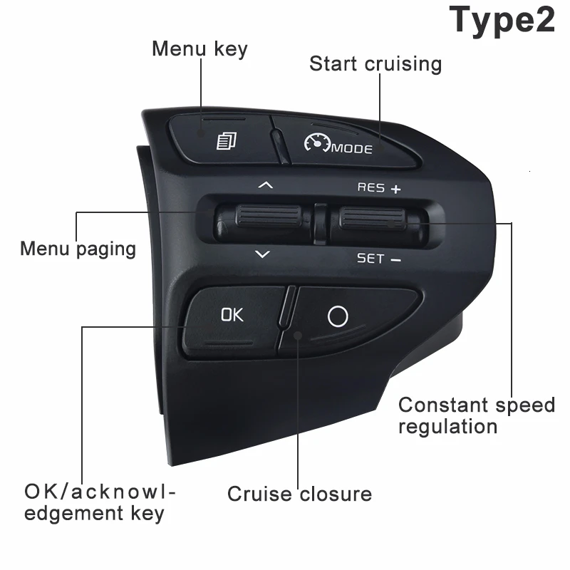 Кнопка управления на руль автомобиля NS Bluetooth телефон круиз-контроль