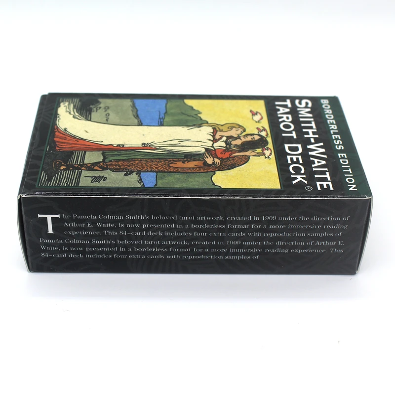 Горячая Полный английский без полей издание Smith-Waite карты Таро игра с английским