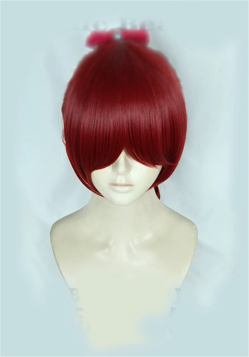 Аниме Persona 5 длинный парик Касуми YOSHIZAWA термостойкие синтетические волосы