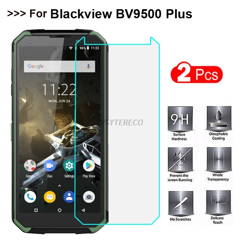 Закаленное стекло для Blackview BV9500 Plus защитная пленка на экран 5 7 дюйма 9H мобильный