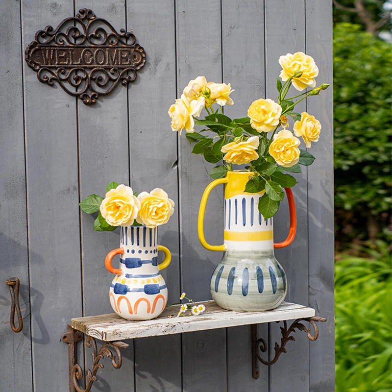 

Vase Abstract Ceramic Vases Nordic Art Decorations Flower Pot Bedroom Ornaments Living Room Decoration Вазадекор Украшения