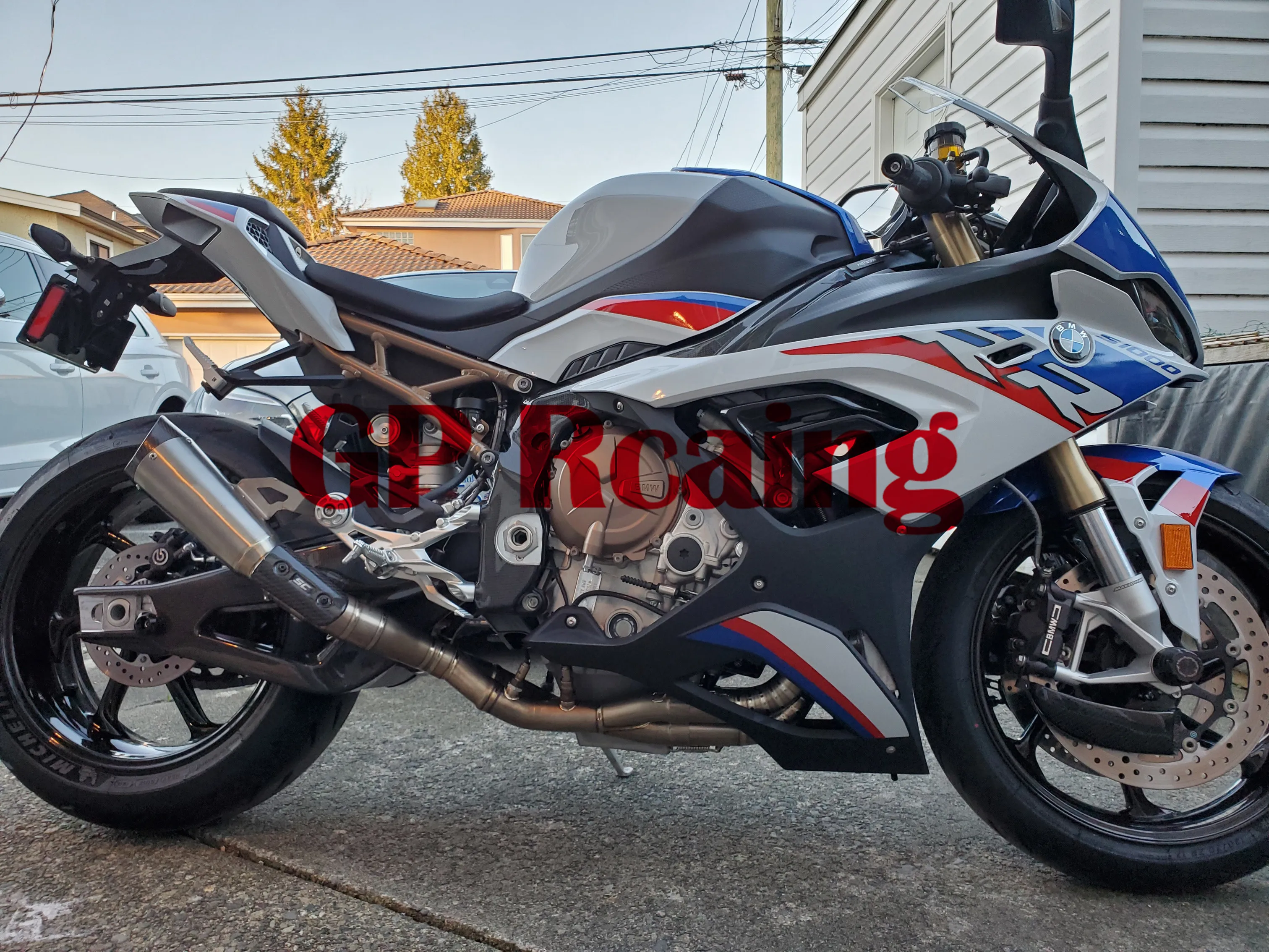 Выхлопная труба для Мотоцикла BMW S1000RR 2020 2019 из титанового сплава | Автомобили и