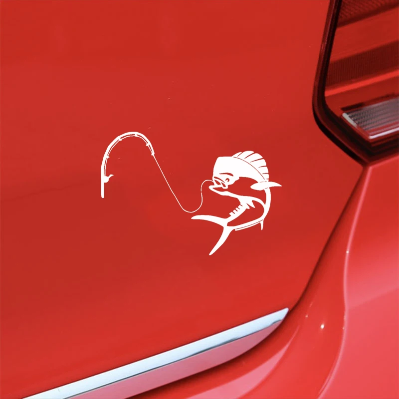 Интересная виниловая наклейка на леску | Автомобили и мотоциклы