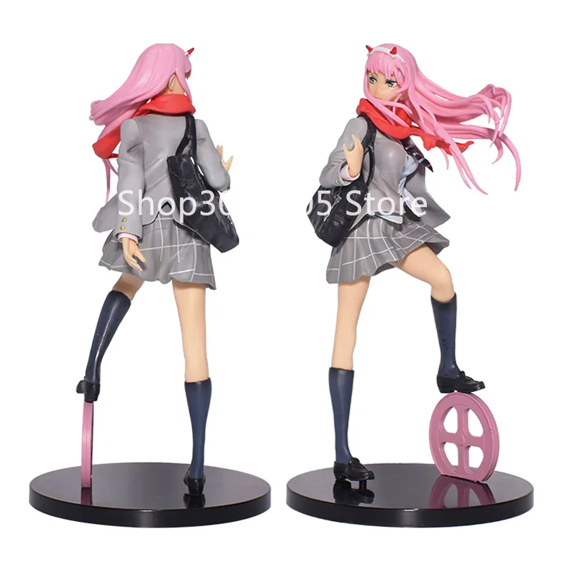 Фигурка аниме DARLING in the FRANXX игрушка Zero Two 02 Ичиго сексуальная девушка ПВХ