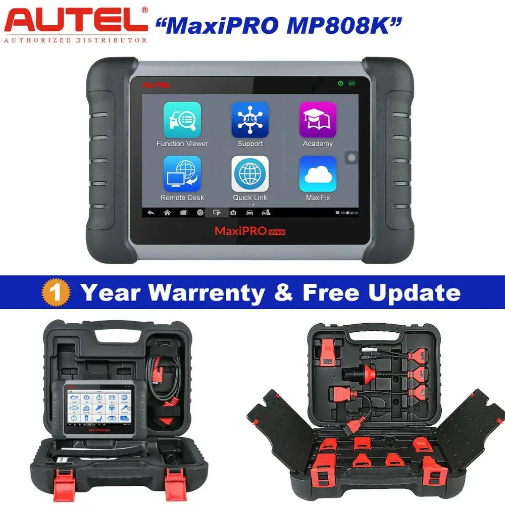 Autel MaxiPRO MP808K автомобильный диагностический сканер ABS DPF EPB SAS SRS сброс масла