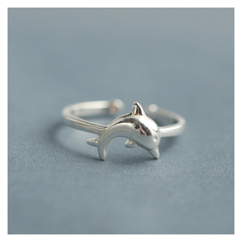 Женское кольцо ElfoPlataSi однотонное Открытое из настоящего серебра 925 пробы с