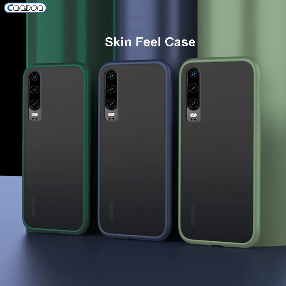 Матовые чехлы для телефонов Huawei P40 P30 P20 Mate 30 20 Pro Lite Nova 5t задняя крышка Honor 10i V30 9X Play 4t