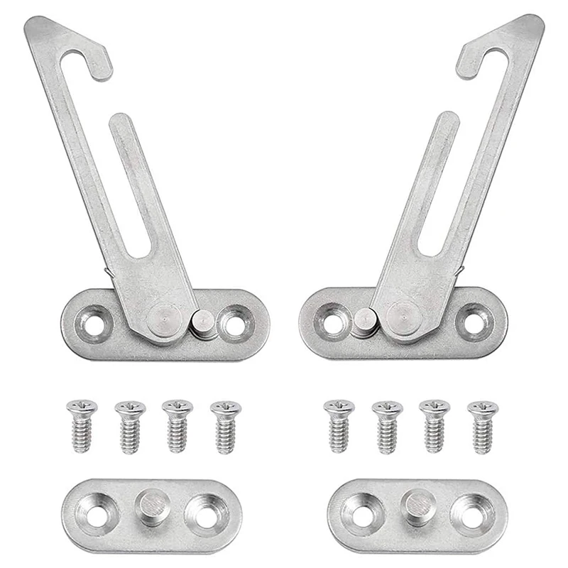 

2 PCS Window Restrictors Locks Window Restrictor Hooks Window Limit Locks Security Locks Child Lock Restrictor