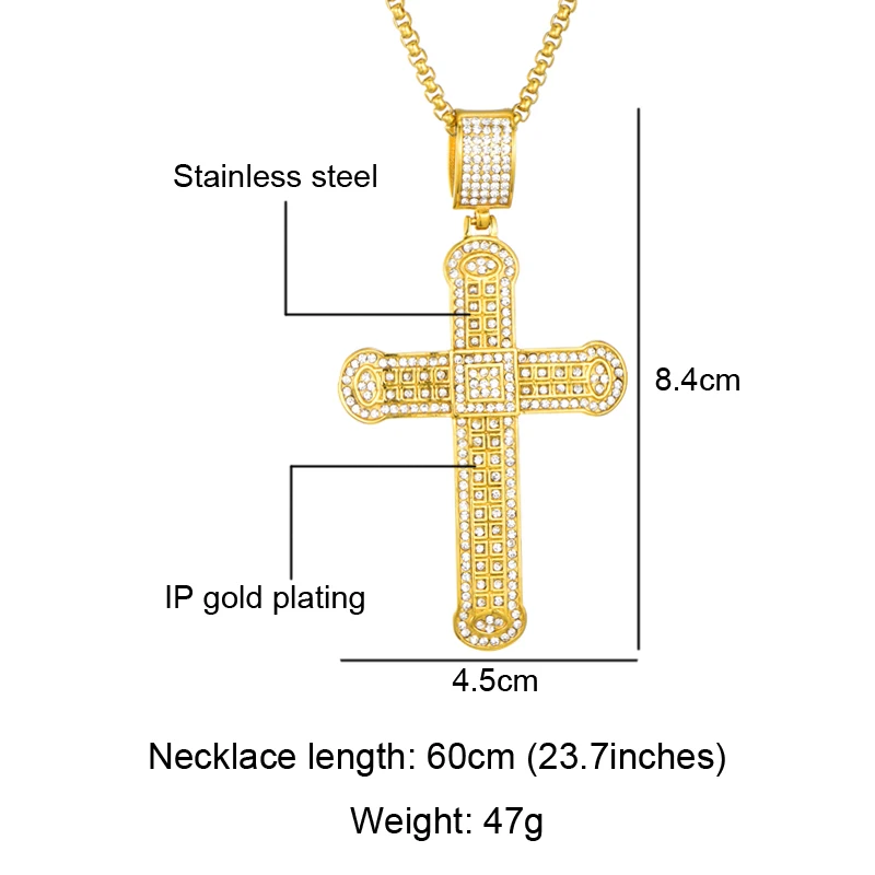 D &amp Z сверкающие украшения кристаллы большого размера из нержавеющей стали 316L с