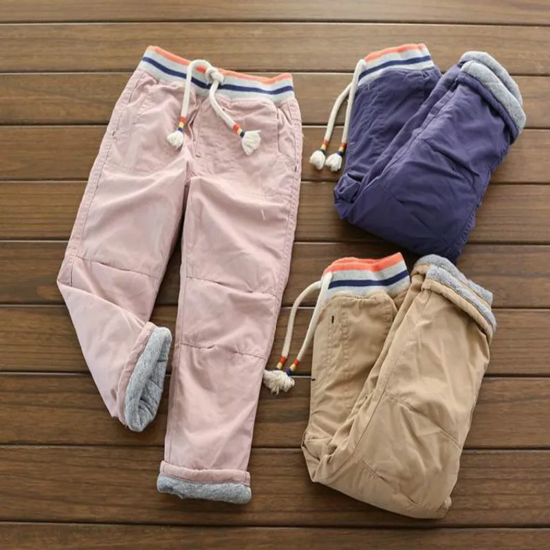 

New Boy Pants High Quality Children Autumn Winter Thick Cotton Warm Trousers