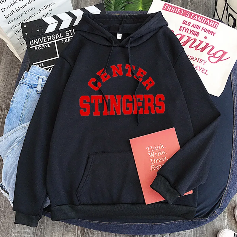 

Letter Floral Print Women Hooded Sweatshirt Autumn Winter Thick Wool Pullover Women's Clothes Female Hoodie Casual Harajuku Tops