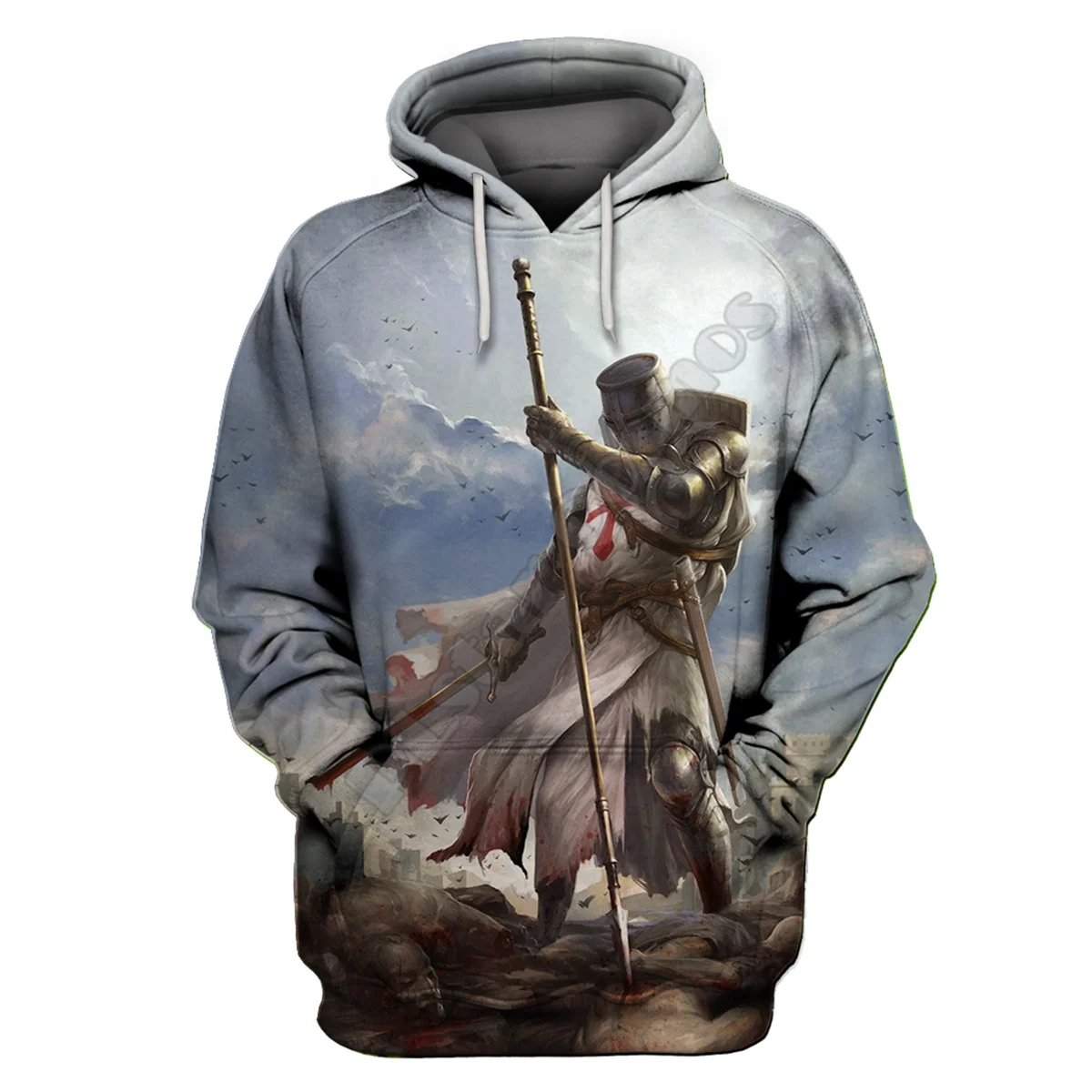 

Knight Armor 3D Hoodies Printed Pullover Men For Women Funny Sweatshirts Sweater Hoodies Cosplay Costumes 03