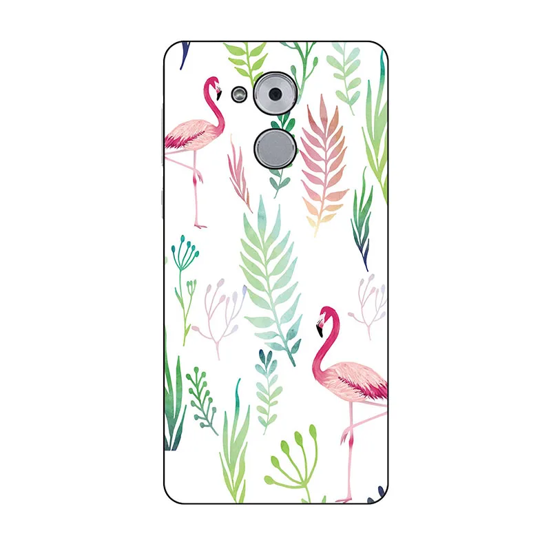 

Soft TPU Phone Case for Huwawei Honor 6c Enjoy 6s DIG-AL00 Cute Animal Rose Patterned Capa Funda Luxury Printing Back Cover