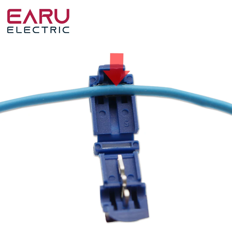 5-25 компл./лот быстрые разъемы для электрических кабелей оснастка проводной