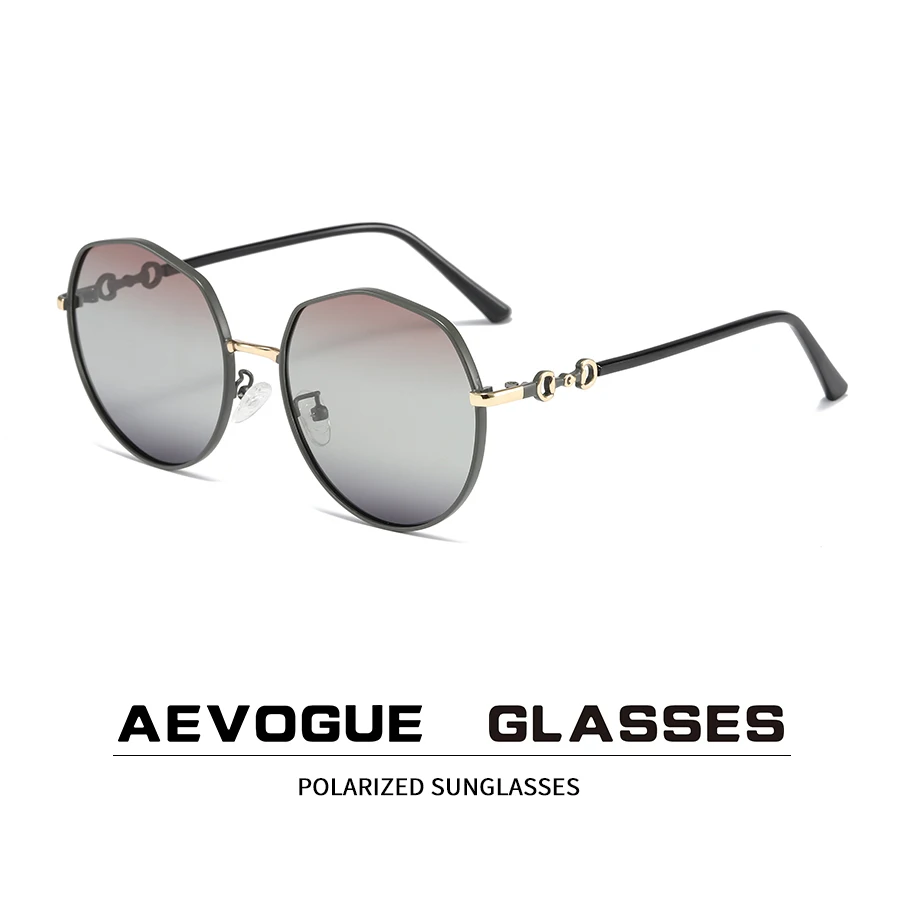 Aevogo nuovi occhiali da sole donna moda occhiali poligono occhiali da sole polarizzati per esterni occhiali accessori per montature donna UV400 AE1131