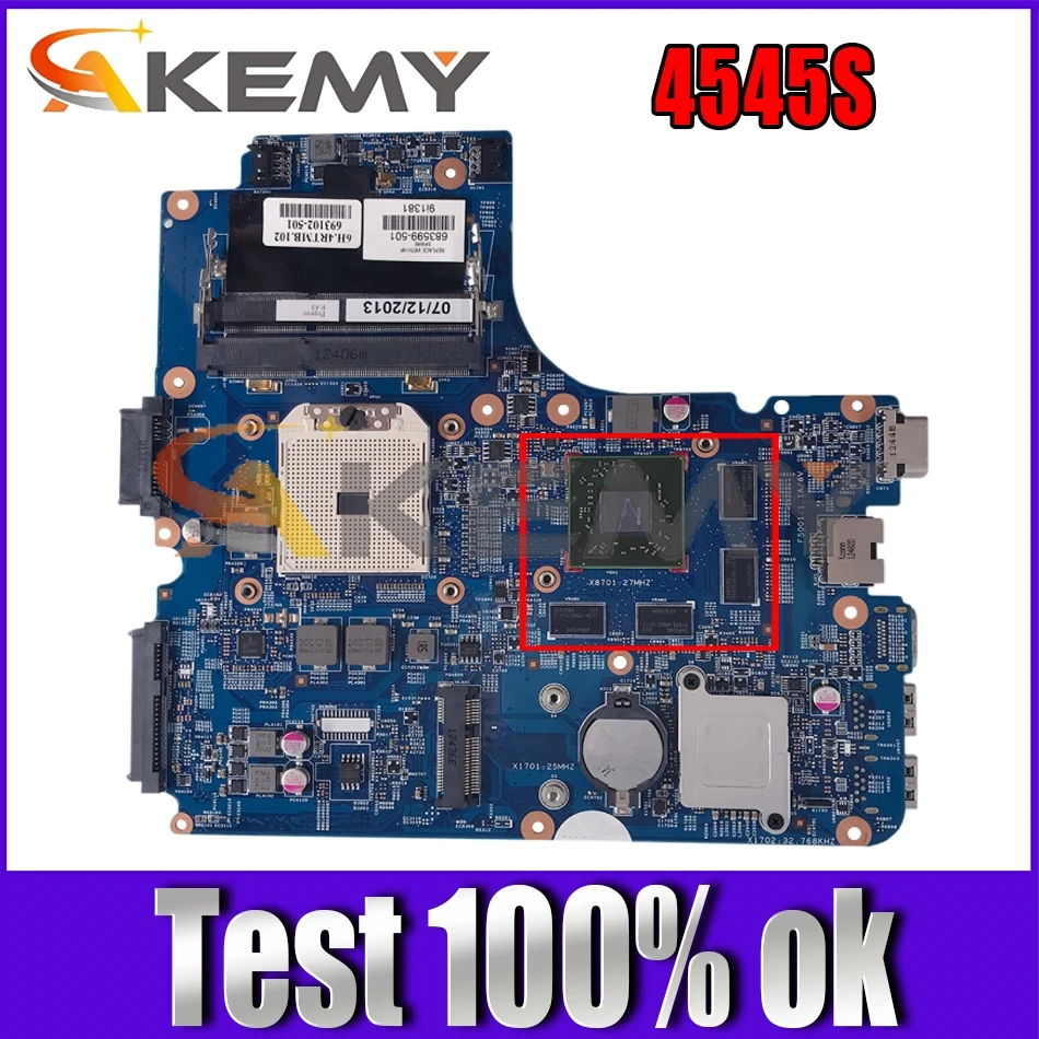 

683599-501 693102-601 для HP Probook 4545S материнская плата для ноутбука 11242-1 216-0833002 материнская плата для ноутбука