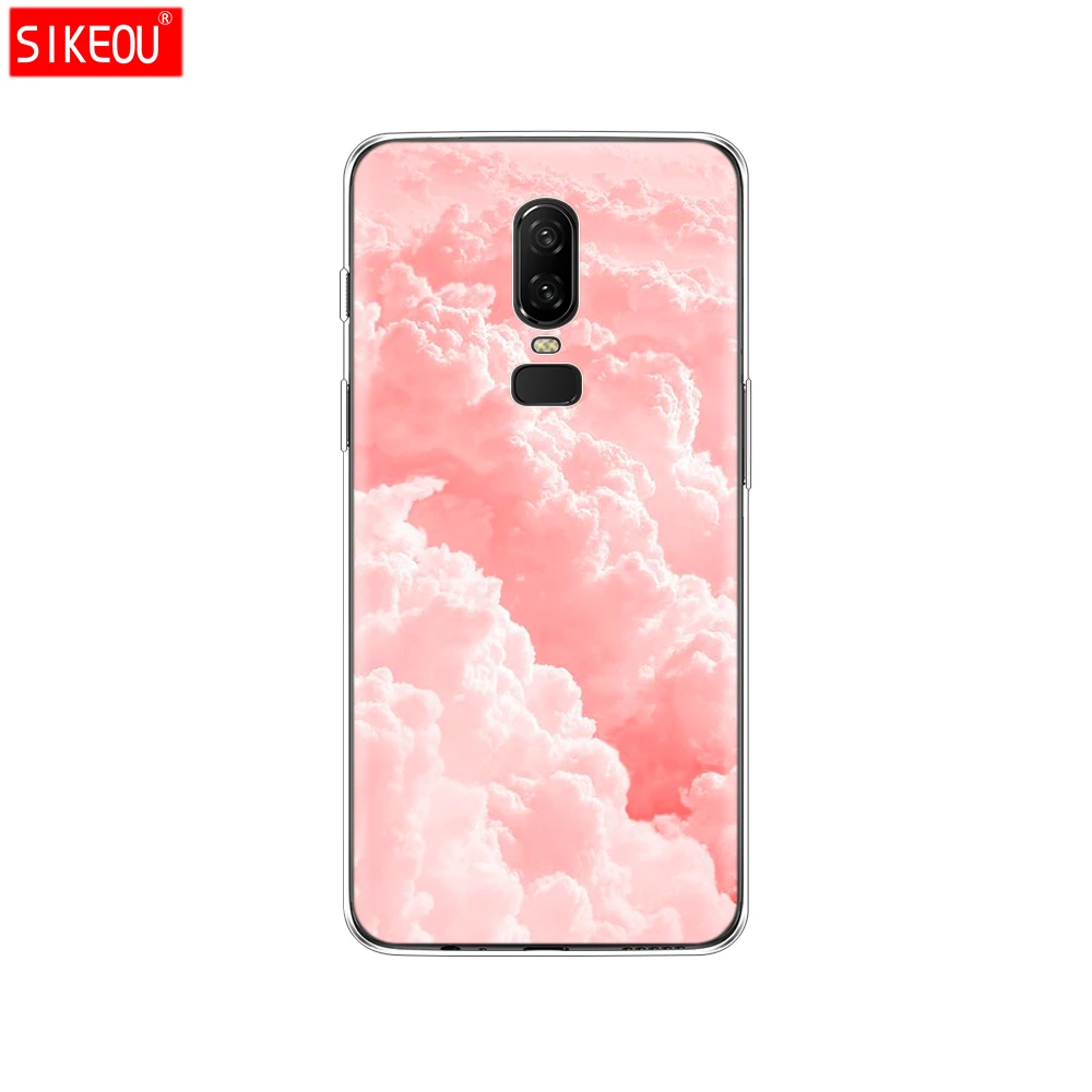 Чехол-накладка для Oneplus 6 One Plus мягкий силиконовый прозрачный чехол из ТПУ