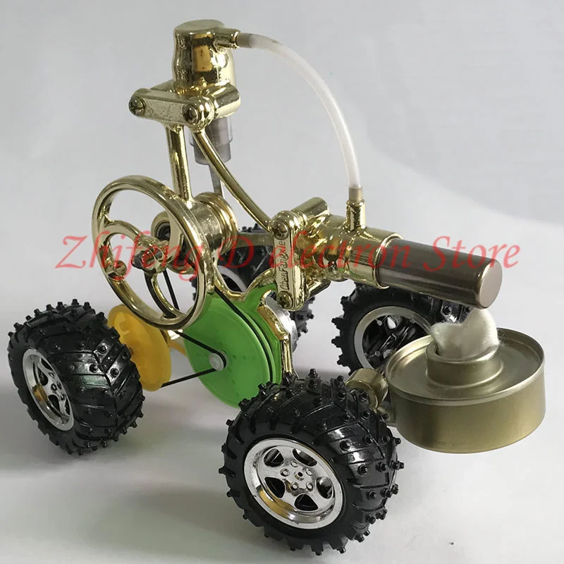 

Stirling engine model, steam physics science popularization technology car, small power generation experiment toy
