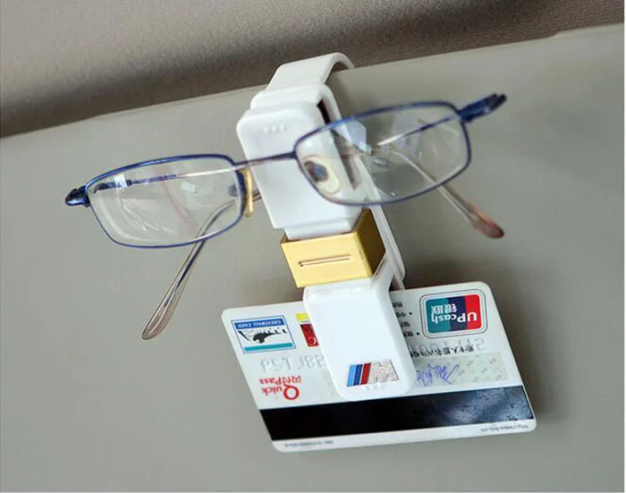 1 шт. солнцезащитные очки для автомобиля Зажим карт держатель билета на bmw M