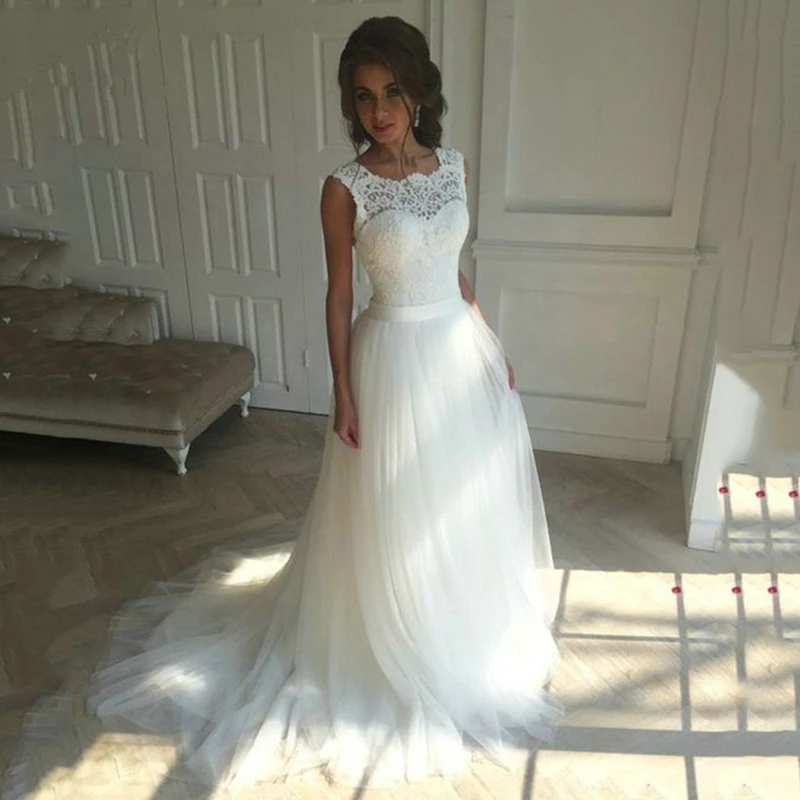 

Long Suknia Vestidos Satin Wedding Dress Robe De Soiree Longue Formal Simple Vestido De Novia Bride To Dropshipping