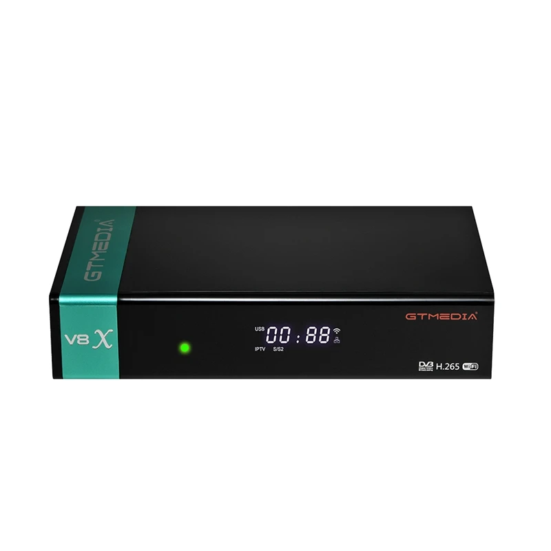 Спутниковый ресивер Gtmedia V8X DVB S2 с поддержкой Wi Fi H.265 S/S2/S2X VCM/ACM/Multi Stream AVS +