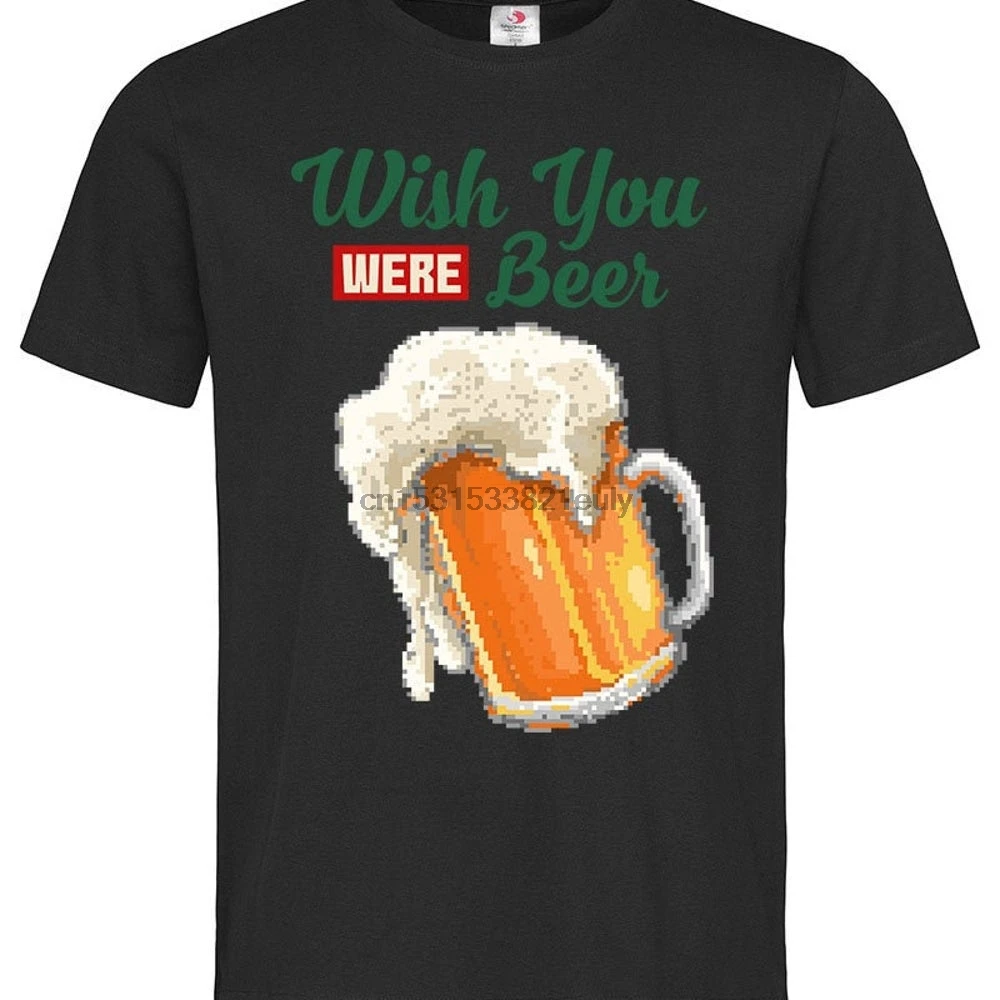 Желательно чтобы вы были пивной Пиксельной тематикой удобная футболка унисекс -