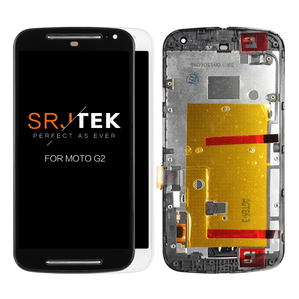 

High Quality 5'' LCD For MOTOROLA MOTO G2 Display G+1 XT1063 XT1069 XT1068 For MOTO G2 LCD Touch Screen Digitizer Replaces Parts